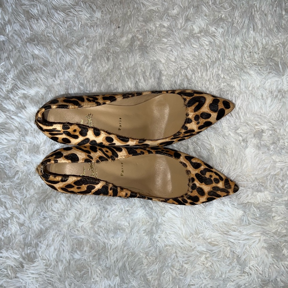 Christian Louboutin So Kate Heels in Leopard (NWOT)